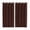 Brown, variant on Solid Brown Kitchen Curtains 84 Inch Length, Vintage Minimalism Abstract Denim Pattern Grommet Top Bedroom Living Room Curtains, Light Filtering Cafe Curtain Drapes 2 Panels Set 104''x84''