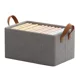 thumbnail image 3 of Caja de almacenamiento de ropa, cajón plegable, organizador de ropa, pantalones, cesta de almacenamiento portátil de gran capacidad, 3 of 5