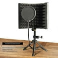 thumbnail image 3 of Microphone Isolation Screen Mic Sound Absorbing Screens Adjustable for Broadcasting Pod mj621, 3 of 6