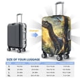 thumbnail image 6 of Lsque Sunshine Jungle Dinosaur Printed Luggage Cover, Travel Luggage Protector,Scratch and Dirt Resistant, Fits 18-32 Inch Luggage - X-Large, 6 of 9