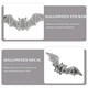 thumbnail image 5 of 60pcs Halloween Party Wall Stickers 3d Bats Sticker Horror Party Decoración, 5 of 5