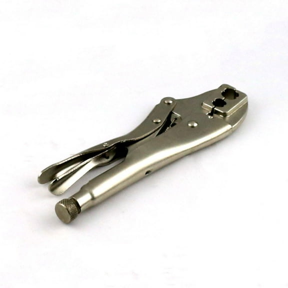 WeldingCity Hose Crimper (Crimping Tool) 2-hole Lock-type Jaw for 1/4" and 3/16" Hose Ferrule