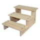 thumbnail image 5 of Estante de exhibición de madera, soporte de exhibición para objetos coleccionables, decoración sencilla y duradera. 3 capas 20cm, 5 of 9