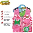thumbnail image 4 of Chaleco cargo Nature Bound Explorer para niños, camuflaje rosa NB525, 4 of 6