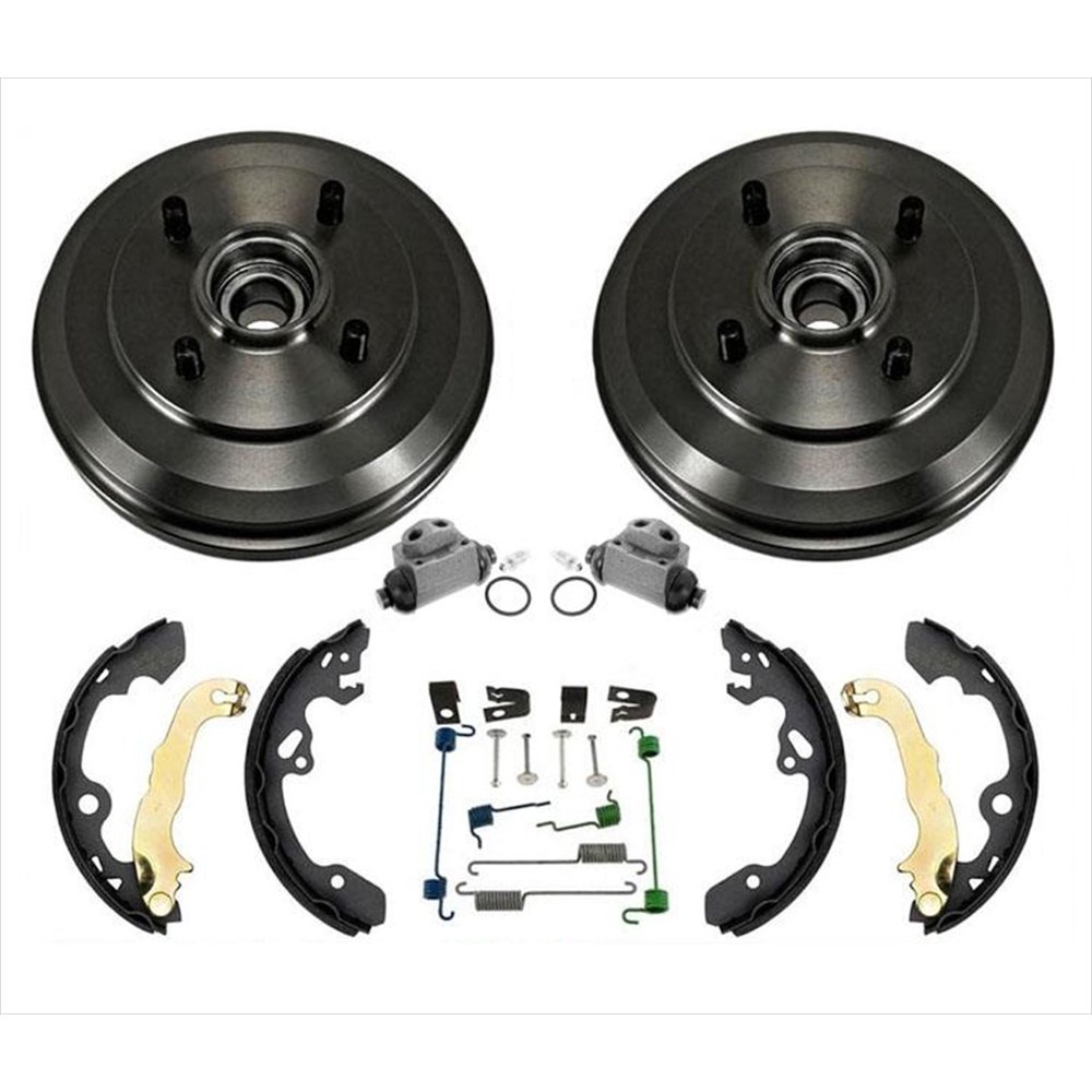 Rear Drum Wheel Bearing Brake Shoes Brake Spring Kit 4Pc 0911 Focus