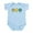 Sky Blue, variant on CafePress - Peace Love Falconry Infant Bodysuit - Baby Light Bodysuit, Size Newborn - 24 Months