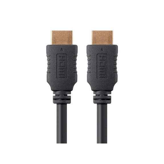 Monoprice HDMI Cable - 30 Feet - Black | High Speed, 4K@60Hz HDR, 18Gbps, 26AWG, YUV 4:4:4, Compatible with UHD TV and More - Select Series