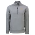 thumbnail image 2 of Men's Cutter & Buck  Gray Vanderbilt Commodores Roam Eco Recycled Quarter-Zip Sweatshirt, 2 of 3