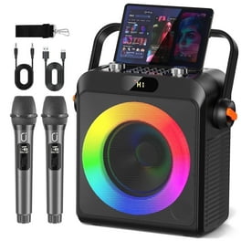 iKaraoke KS303B-BT Bluetooth CD&G Karaoke System with Multi