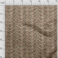 thumbnail image 2 of oneOone Rayon Tan Fabric Floral & Geometric Diy Clothing Quilting Fabric Print Fabric By Yard 56 Inch Wide, 2 of 5