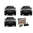 thumbnail image 4 of Flashtech RGB Multi Color LED Halo kit with Wifi App for 03-08 Infiniti FX35 Headlights, 4 of 7