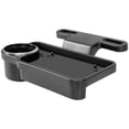 thumbnail image 3 of Multi-Function Foldable Car Headrest Tray with Cup Holder, Black, 3 of 7