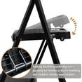 thumbnail image 6 of L-Link 2 Step Ladder, 500 lbs Folding Step Stool with Anti-slip Wide Pedals, Sturdy Steel Ladder, Convenient Handgrip, Lightweight Portable Step Stool, 6 of 7