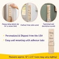 thumbnail image 7 of Custom Jumbo Giant Clothespin Towel Holder, Rustic Farmhouse Wall Decor, 12" Large Clothespin for Bathroom & Laundry Room Accessories, 7 of 7