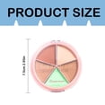 thumbnail image 3 of 5 Color Concealer Pot Color Correcting Concealer For Dark Circles 5 Color Concealer Full Coverage Foundation Makeup Under Brightener Corrector De Ojeras, Skincare Lotion, 3 of 9