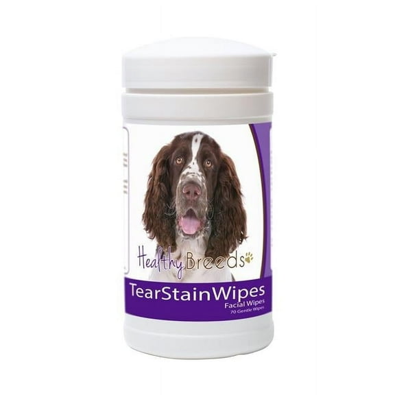 Healthy Breeds 840235152828 English Springer Spaniel Tear Stain Wipes
