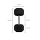 thumbnail image 4 of Par de Mancuernas Hexagonales UNIFITNESS Negro de 25 kg, 4 of 4
