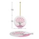 thumbnail image 5 of Regalos Para El Cáncer De Mama Para Mujeres Adorno De Concienciación Sobre El Cáncer De Mama Cinta Rosa Para Sobrevivientes Árbol Decoraciones Navideñas Adornos De Cerámica, 5 of 5