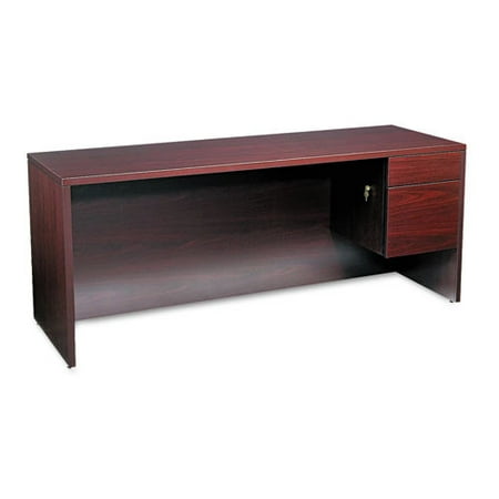UPC 631530111432 product image for 10500 Series 72 in. x 24 in. x 29.5 in. 3/4-Height Right Pedestal Credenza - Mah | upcitemdb.com