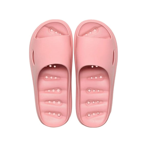 SIMANLAN Thick Soft Slides Sandals Lightweight Shower Shoes Open Toe House Slippers for Women Men