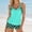 Mint Green, variant on HUAXUN Womens Tankini Tops Full Coverage Swimsuits Womens Swimsuit Cover Up Full Coverage Adjustable Straps 2 Piece Swimsuit Tummy Control Bathing Suit