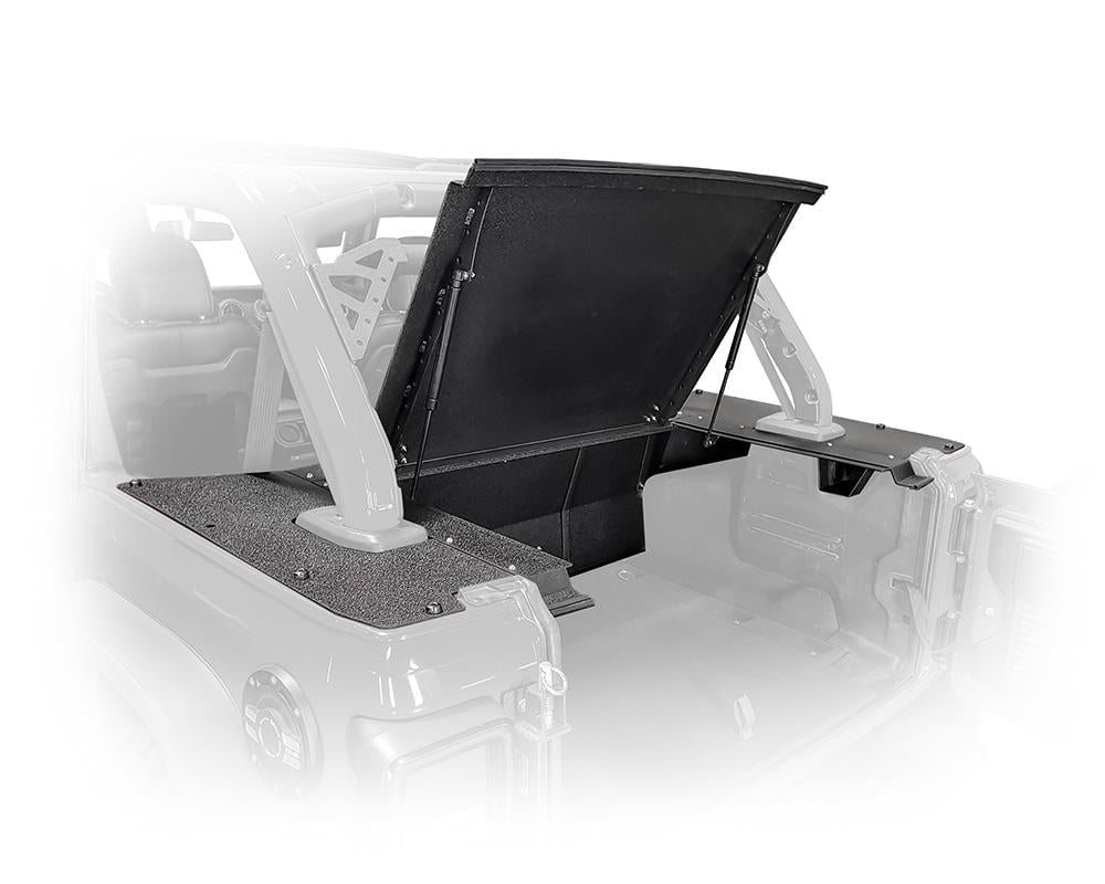DV8 Offroad JLRS-01 Storage Security Cover Fits 18-21 Wrangler (JL) Fits select: 2021 JEEP WRANGLER UNLIMITED SPORT, 2018-2019 JEEP WRANGLER UNLIMITED SAHARA
