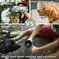 lesotc Pet Water Bottle for Dogs,Dog Water Bottle Foldable,Leak Proof Dog Travel Water Bottle