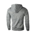 thumbnail image 4 of PuLe Hoodies for Men Men's Hooded Pullover Casual Loose Solid Color Hoodie Top Jacket, 4 of 4