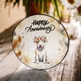 thumbnail image 3 of Happy Anniversary Bull Terrier Celebrates Wedding Love Family Party Stained Glass Suncatcher Bully Dog Lovers Gifts Idea Window Hanging Sign Decor - 01015, 3 of 5