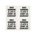 thumbnail image 4 of CafePress - Running Late - Tile Coaster, Drink Coaster Set of 4 w/ holder, 4 of 5