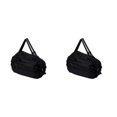 thumbnail image 4 of Redempat Foldable Storage Bags For Travel Travel Packing Solution Space-saving Shopping Bag For Travel black 2Set, 4 of 6