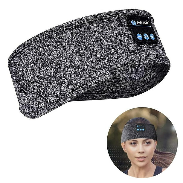 Bandeau Bluetooth pour écouteurs de sommeil, casques d'écoute sans fil avec  haut-parleurs fins, sommeil 