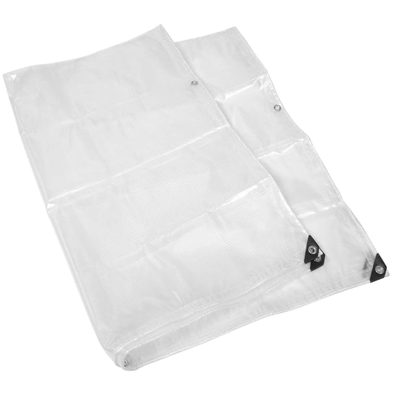 OULII Camping Waterproof Transparent Tarp Lightweight Foldable Outdoor Protection