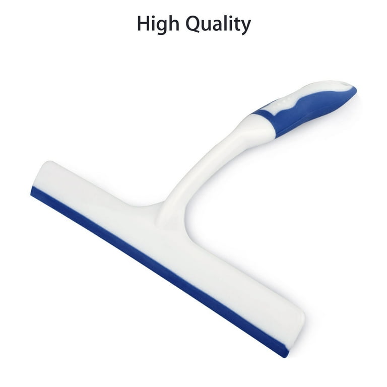 2PCS Squeegees Shower, 10 inches Streak-Free Handheld Squeegee