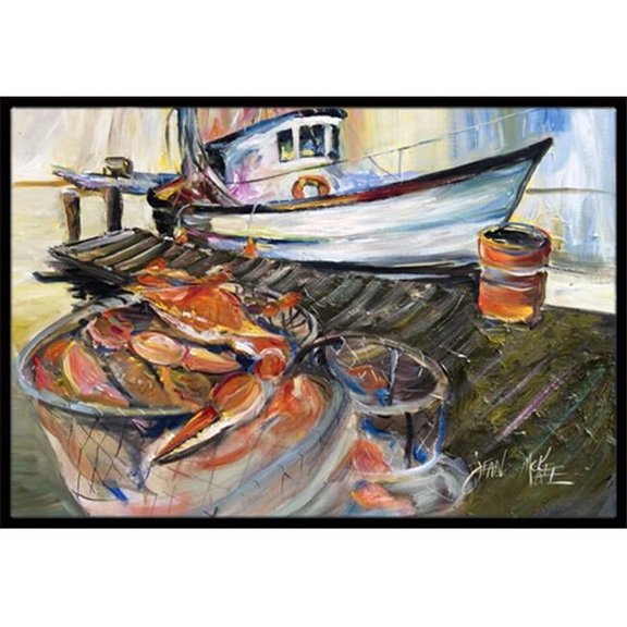Blue Crab Trap Indoor & Outdoor Mat- 18 x 27 in.
