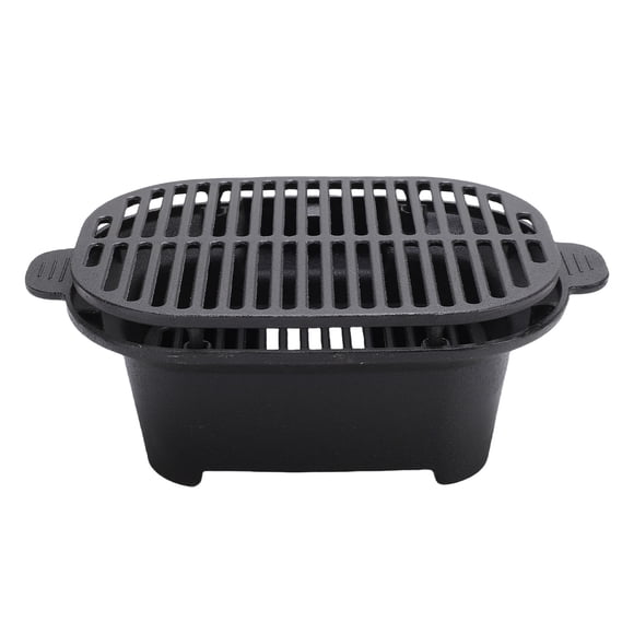 Hibachi Hibachi Grill Parrilla De Carbón Portátil Pequeña Al Aire Libre Hierro Fundido Yakitori Japonés Estufa De Parrilla Para Acampar Para Barbacoas En El Patio Picnics