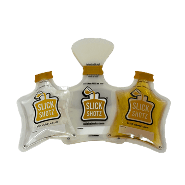 Slick Shotz 25 Pack - 3oz Liquor Flasks
