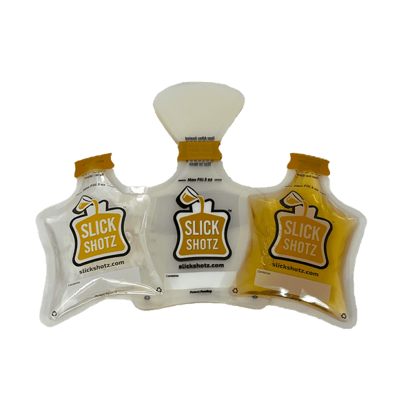 Slick Shotz 25 Pack - 3oz Liquor Flasks