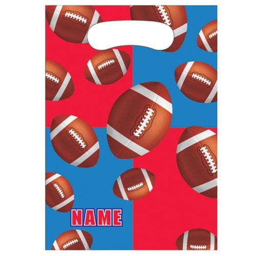 All Star Football Favor Bags (8ct)