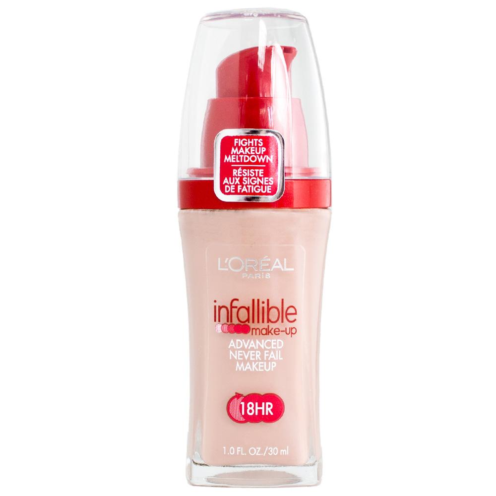 L'Oreal Paris Infallible Never Fail Liquid Makeup with SPF 20, Nude Beige - image 2 of 12