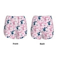 thumbnail image 4 of Disketp Cartoon Poodle Dog Print Women's Shorts Workout Shorts for Athletic Gym Running Shorts with Phone Pockets Medium, 4 of 8