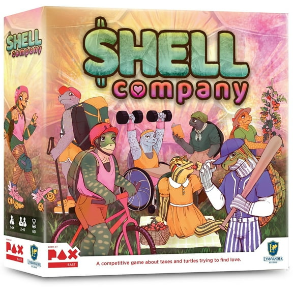 Shell Company: Don't Write Me Off Strategy Board Game, 2-6 Players