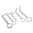 thumbnail image 3 of Instrument Repair Tool, Metal 5PCS Saxophone Pad Repair Tool L Shaped Lightweight  for Concert, 3 of 7