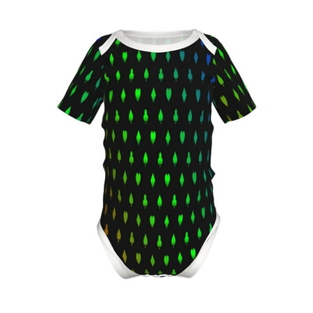

Lukts Poker Shapes Print Baby Short Sleeve Romper Onesie for Newborn Baby Boys and Girls-2 Years