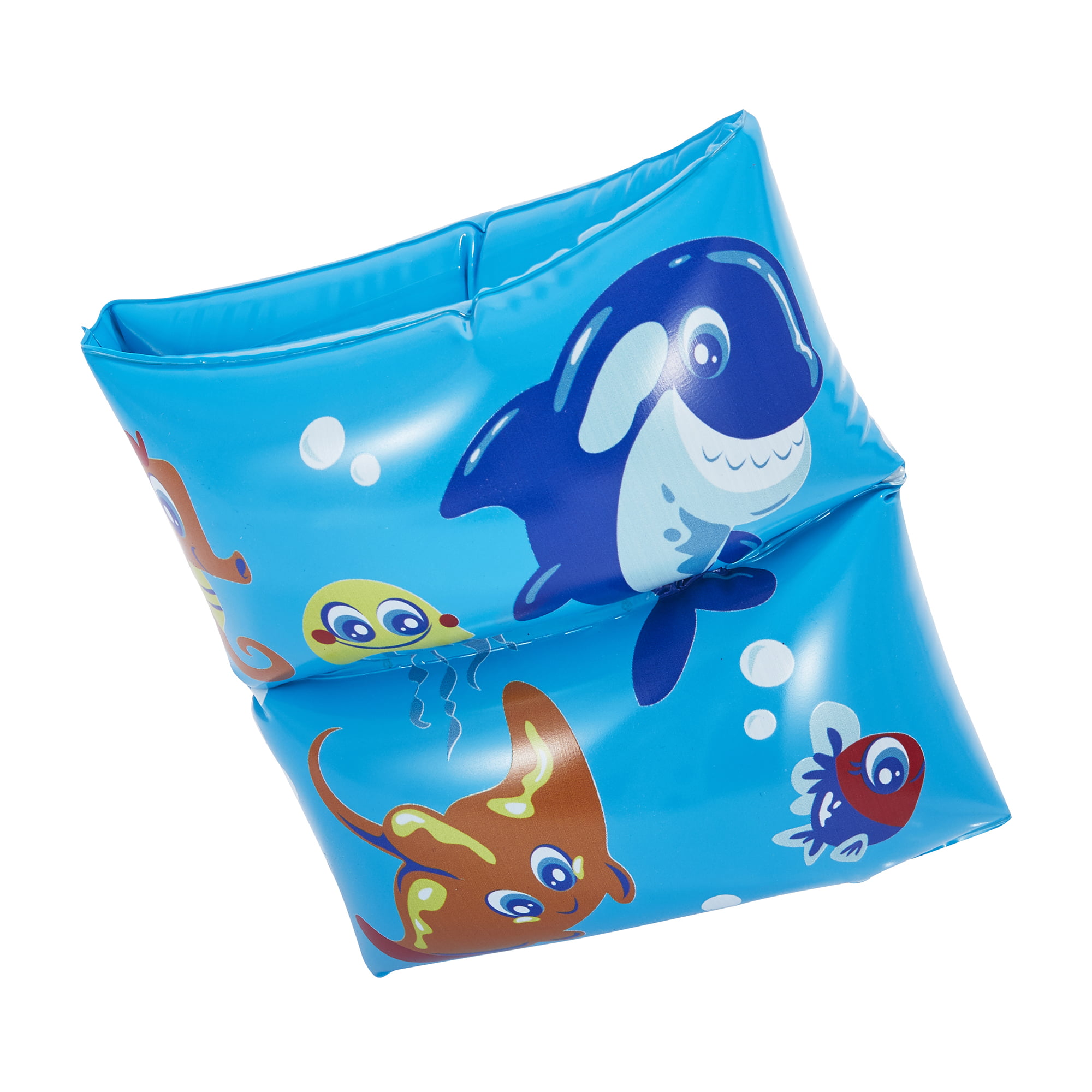 2 Play Day Inflatable Shark Printed Armbands in Blue Ages 3-6 1 Boys 1girls for sale online