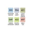 thumbnail image 2 of Zig Clean Color Real Brush Markers 6 Colors Set Pale Colors Ⅱ, 2 of 3