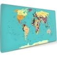 thumbnail image 2 of Extra Large World Map Mouse Pad XXXL Mousepad Gaming Accessories Waterproof Full Desk Cover Mousepad with Stitched Edge for Laptop, Computer and PC, 35.5'''' x 16'''' World Map with Countries, 2 of 5