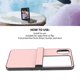 thumbnail image 4 of Funda protectora plegable para teléfono, resistente a los arañazos, con tapa para Oppo Find N2 Flip, 4 of 8