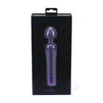 thumbnail image 3 of Royal Gems Scepter Silicone Mini Personal Massage Wand, Purple, 3 of 5