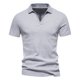 thumbnail image 2 of pstuiky Camisas de vestir de manga corta para hombre, Camisa de manga corta con solapa de rayas para hombre, camisa de contraste de color camisas casuales para hombre l, 2 of 9
